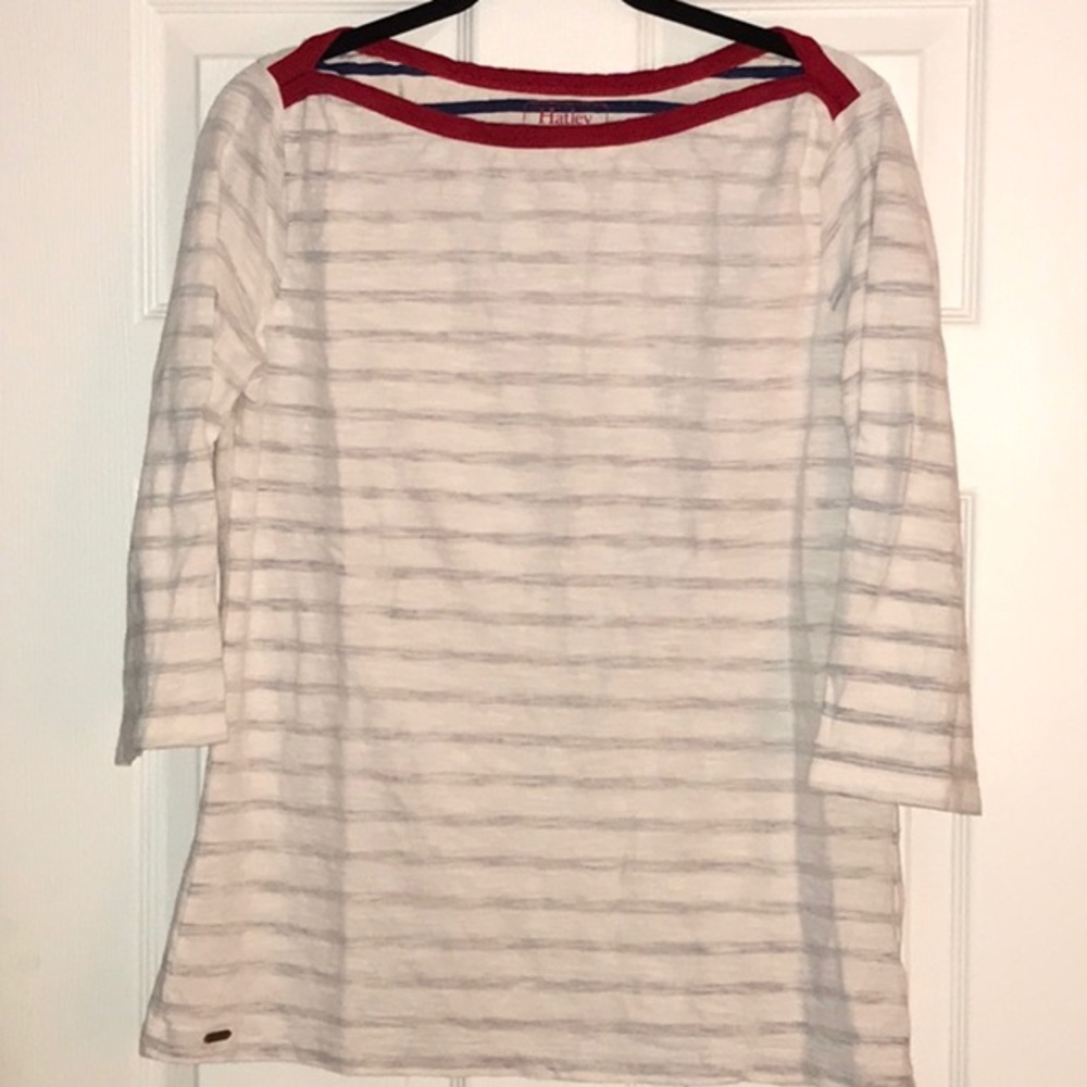 Boatneck 3/4 sleeve shirt